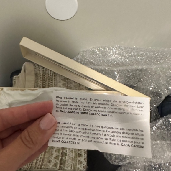 Oleg Cassini Crystal cake knife and server - Picture 5 of 6